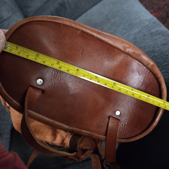 Soft Leather Backpack From Mexico - Picture 6 of 8